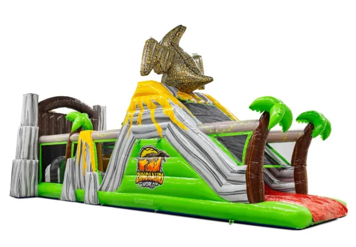 Jurassic World stormbaan van 13 meter met vulkaan te huur